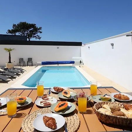 T3-house Of The Palm Tree Σπίτι διακοπών Ναζαρέ